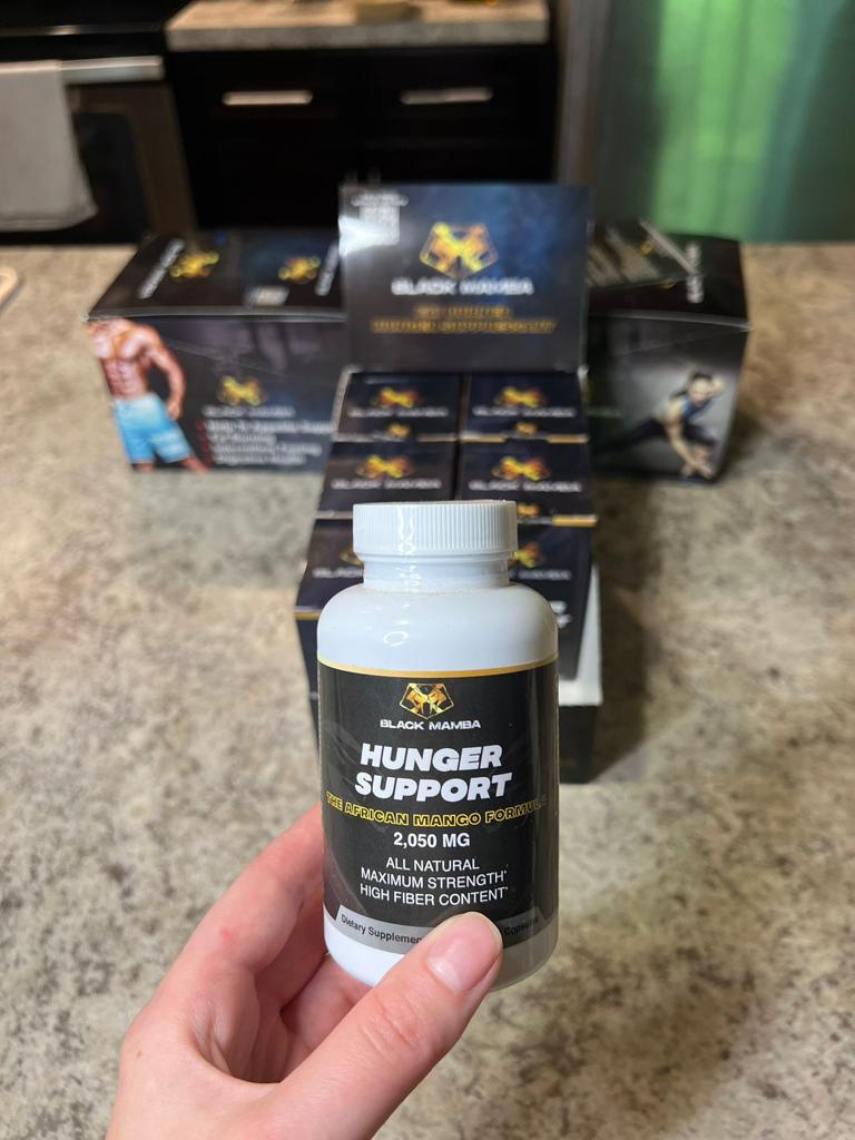 Hunger Support Appetite Suppressant – black mamba S