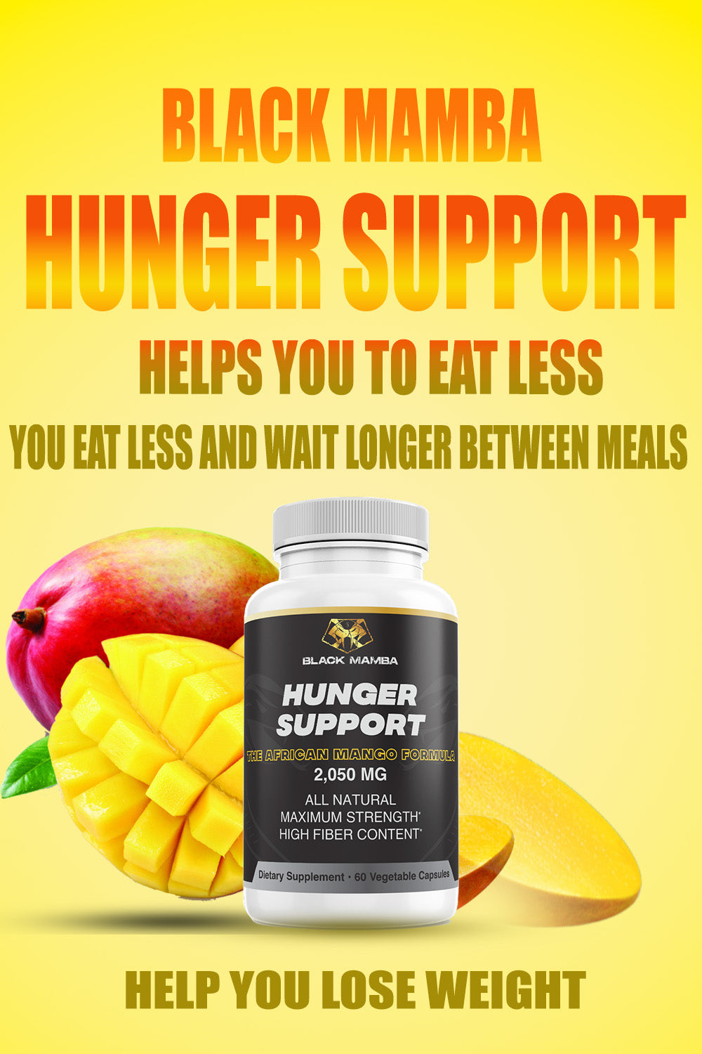 hunger support appetite suppressant